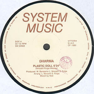 Dharma (3) : Plastic Doll (12")