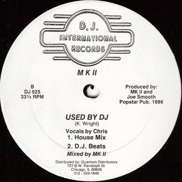 M K II* : Used By DJ (12")