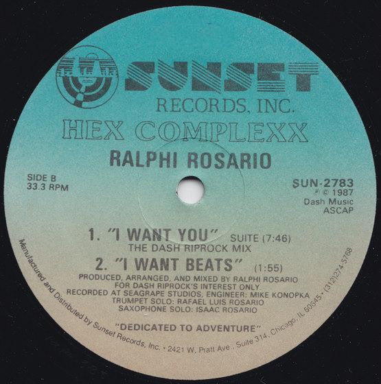 Hex Complexx : I Want You (12")