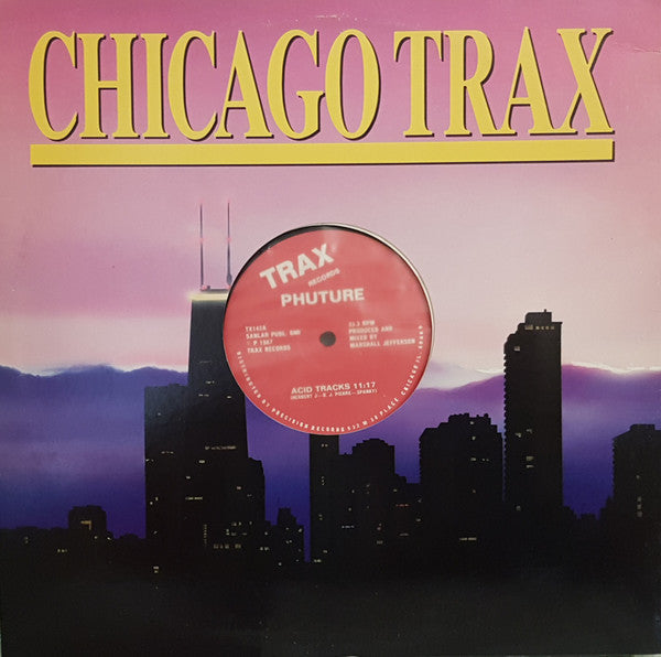 Phuture : Acid Tracks (12", Red)