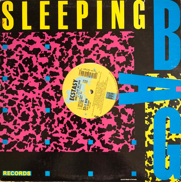 Ecstasy* : Don't Play Me Raw (12")