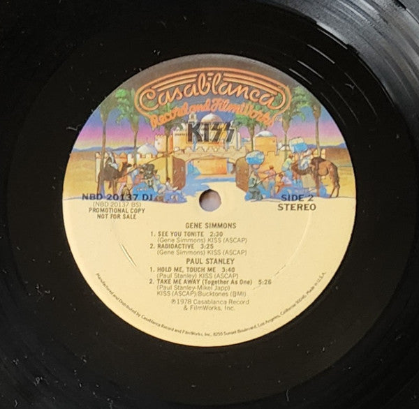 Kiss : The Kiss Albums (12", Comp, Promo, Smplr, Ter)
