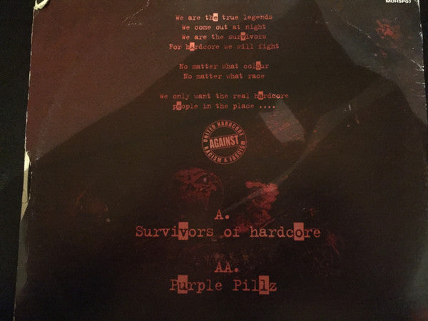 DJ J.D.A. vs Bass-D & King Matthew : The Survivors Of Hardcore (10")