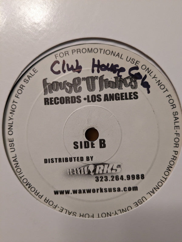 Various : Club House Cola (12", TP)