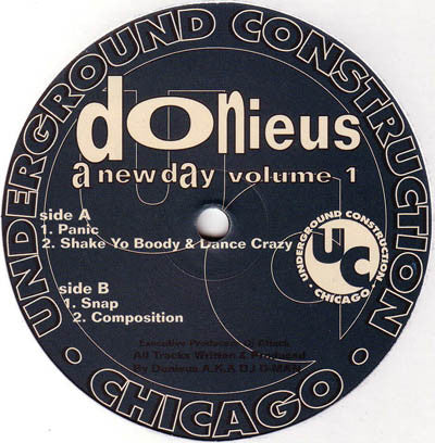 Donieus : A New Day Volume 1 (12")