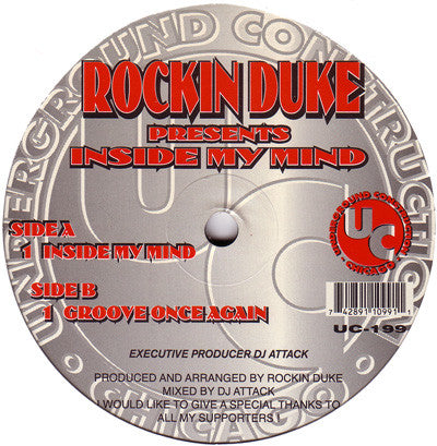Rockin Duke* : Inside My Mind (12")