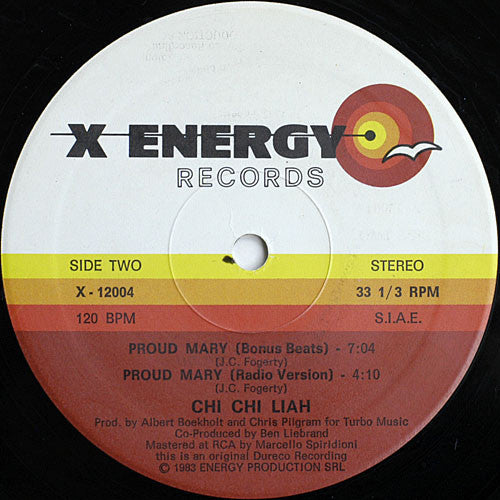 Chi Chi Liah : Proud Mary (12")