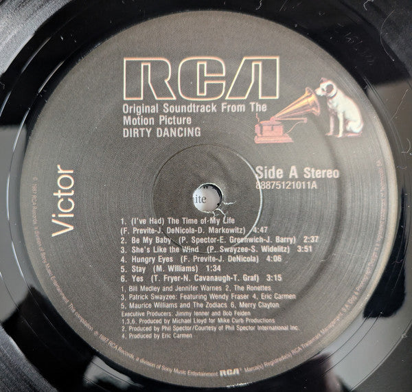 Various : Dirty Dancing (Original Soundtrack From The Vestron Motion Picture) (LP, Album, Comp, RE, Bla)