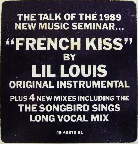 Lil Louis* : French Kiss (12", M/Print)