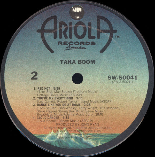 Taka Boom : Taka Boom (LP, Album)