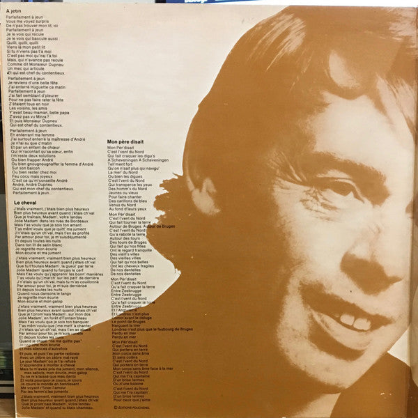 Jacques Brel : La Chanson Des Vieux Amants 2 (LP, Album, RE, Gat)