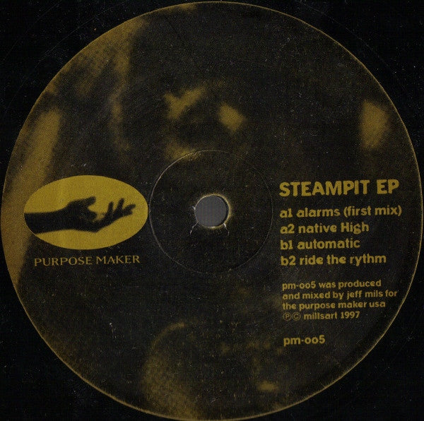 Jeff Mills : Steampit EP (12", EP)