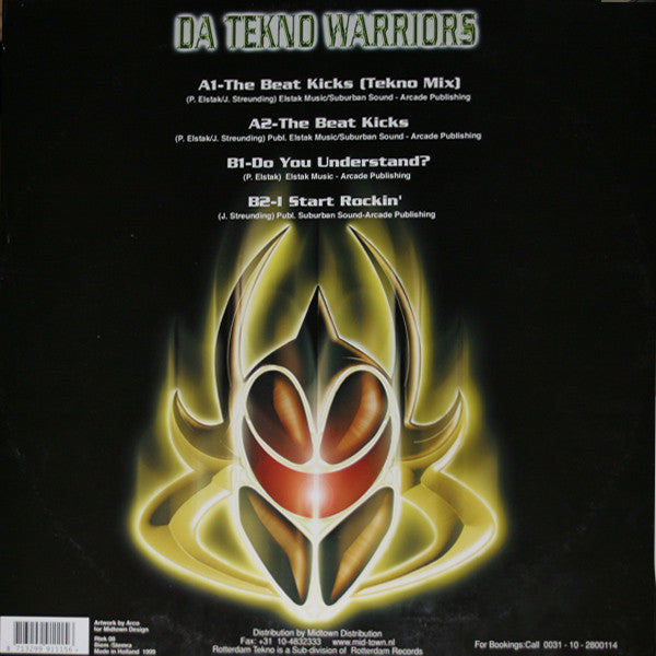 Da Tekno Warriors : Da Beat II (12")