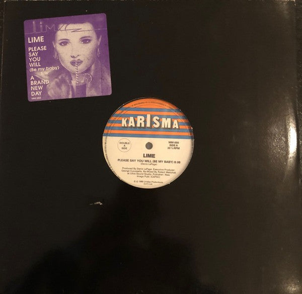 Lime (2) : Please Say You Will (Be My Baby) / A Brand New Day (12")