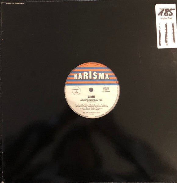 Lime (2) : Please Say You Will (Be My Baby) / A Brand New Day (12")
