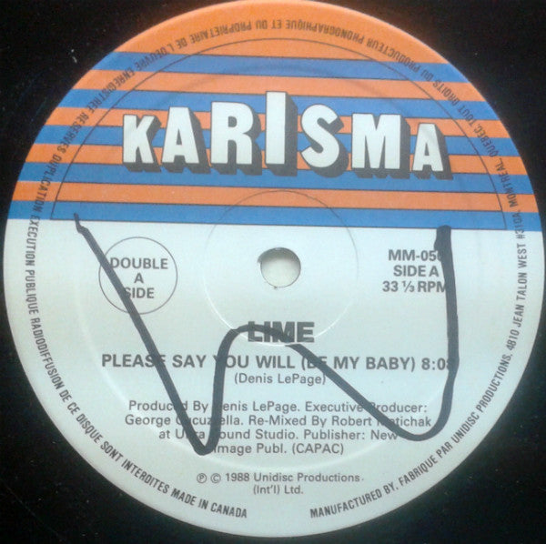 Lime (2) : Please Say You Will (Be My Baby) / A Brand New Day (12")