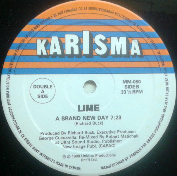 Lime (2) : Please Say You Will (Be My Baby) / A Brand New Day (12")