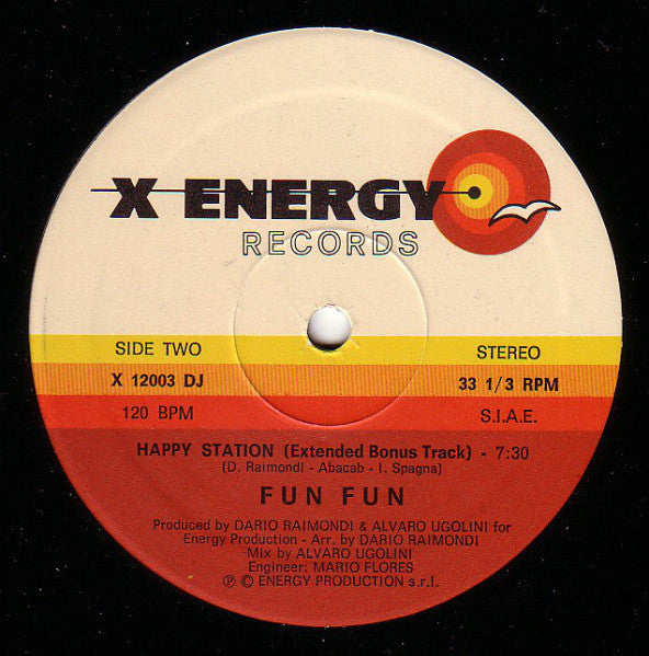 Fun Fun : Happy Station (Scratch Re-Mix) (12")