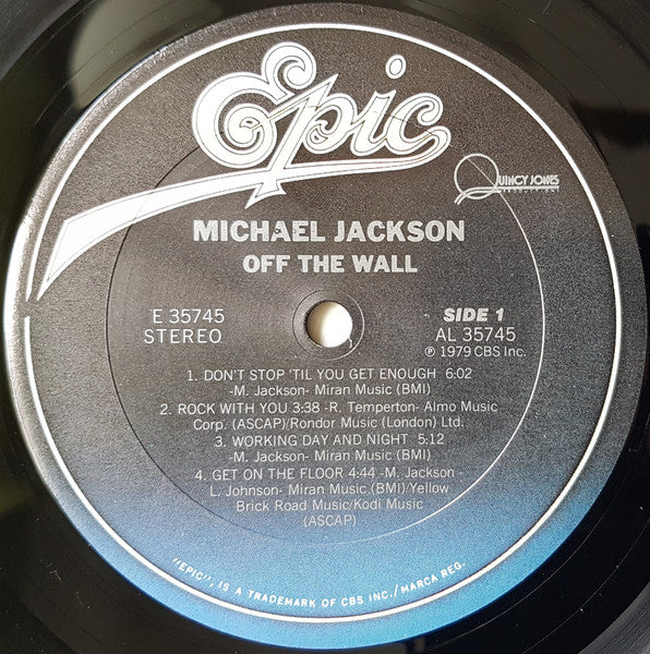 Michael Jackson : Off The Wall (LP, Album, Car)