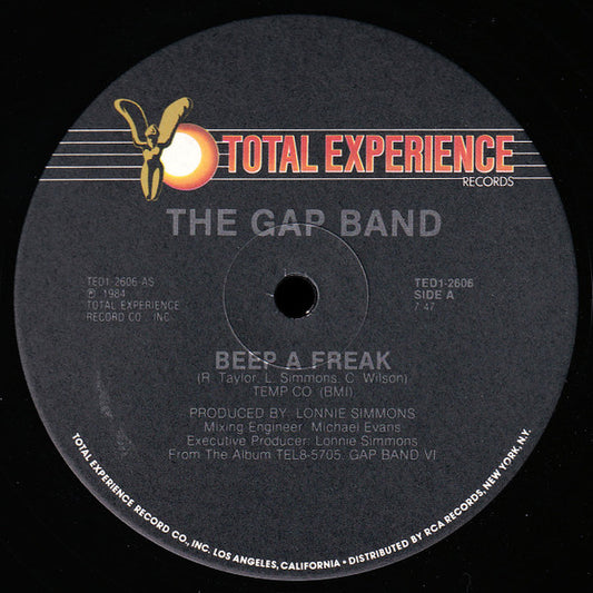 The Gap Band : Beep A Freak (12")