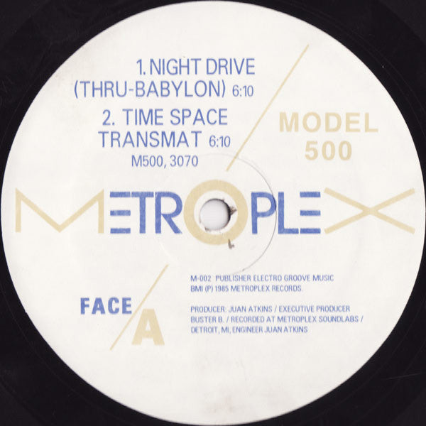 Model 500 : Night Drive (Thru-Babylon) (12", RP)