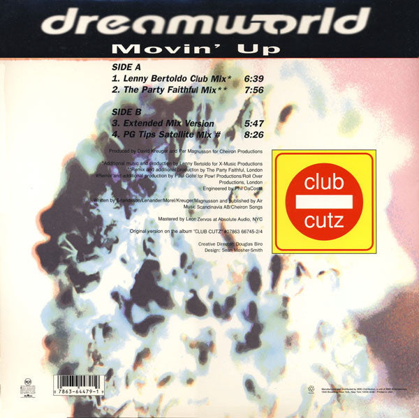 Dreamworld : Movin' Up (12")