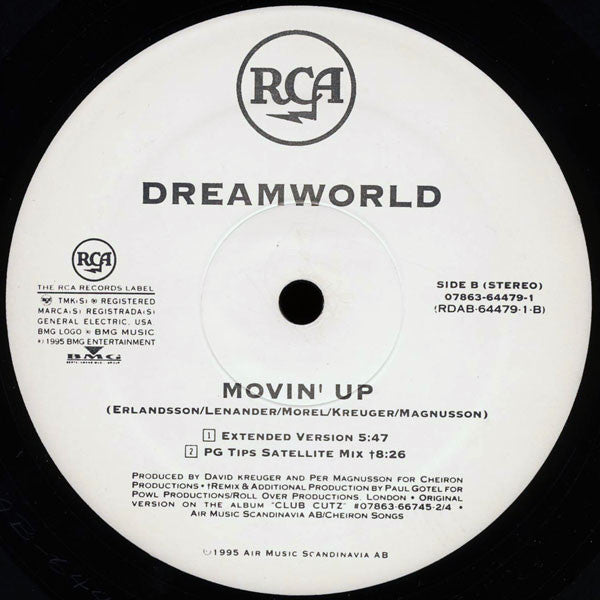 Dreamworld : Movin' Up (12")