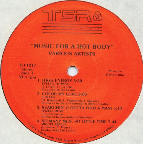 Various : Music For A Hot Body (LP, Comp, Mixed)