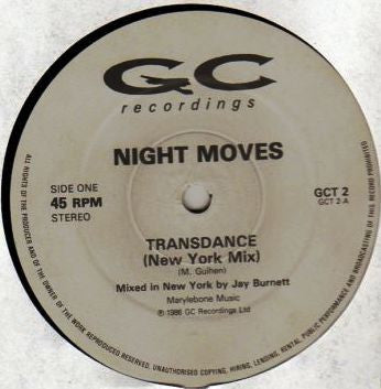 Night Moves : Transdance (12", RE)