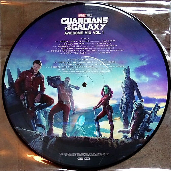 Various : Guardians Of The Galaxy: Awesome Mix Vol. 1 (Original Motion Picture Soundtrack) (LP, Comp, Pic)