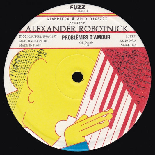 Alexander Robotnick : Problèmes D'Amour (12", RE)
