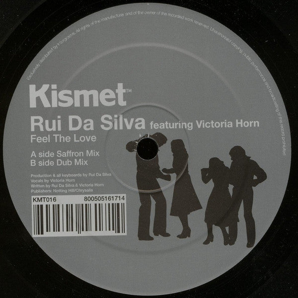 Rui Da Silva Featuring Victoria Horn : Feel The Love (12")