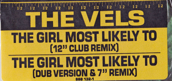 The Vels : The Girl Most Likely To (12")