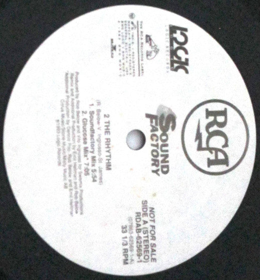 SoundFactory : 2 The Rhythm (12", Single, Promo)
