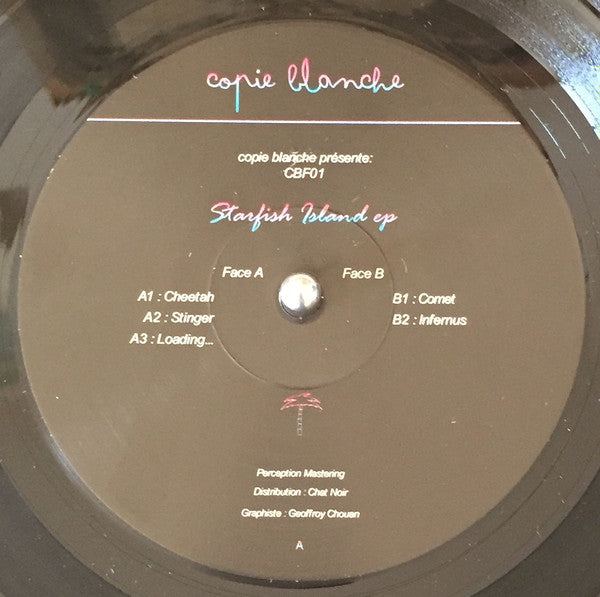 Louis Dauvergne : Starfish Island  (12", EP)