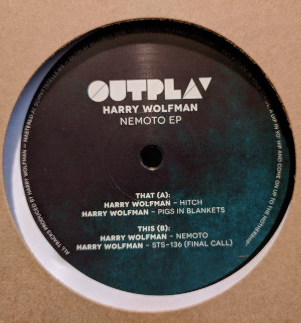 Harry Wolfman : Nemoto EP (12", EP)