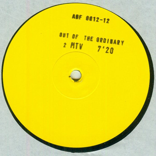 Out Of The Ordinary : DaDaDa (12", Promo, W/Lbl)