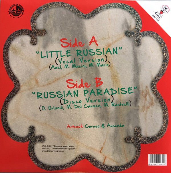 Mr. Zivago : Little Russian / Russian Paradise (12", Maxi, Red)