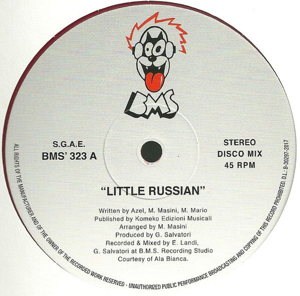 Mr. Zivago : Little Russian / Russian Paradise (12", Maxi, Red)