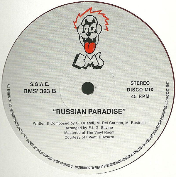 Mr. Zivago : Little Russian / Russian Paradise (12", Maxi, Red)