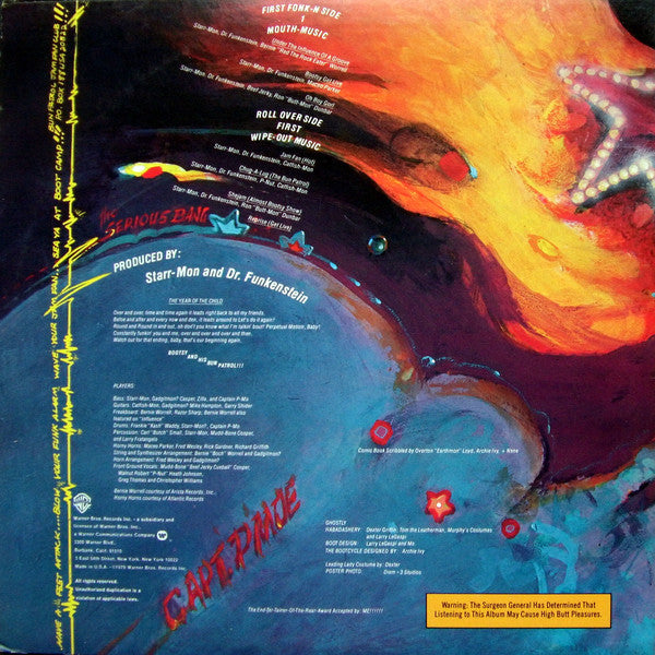 Bootsy's Rubber Band : This Boot Is Made For Fonk-n (LP, Album, Jac)