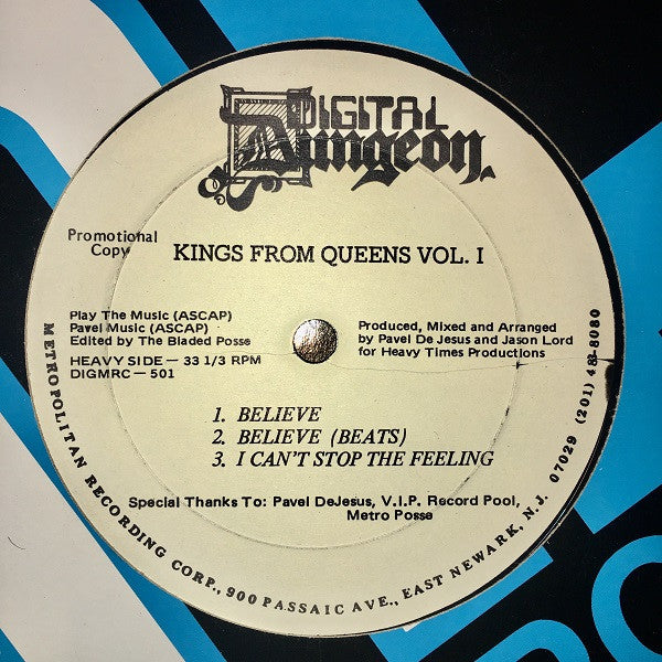 Various : Kings From Queens Vol. 1 (12", Promo)