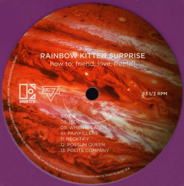 Rainbow Kitten Surprise : How To: Friend, Love, Freefall (LP, Album, Pur)