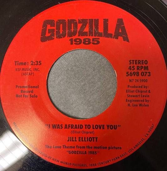 Jill Elliott : I Was Afraid To Love You (7", Single, Promo)