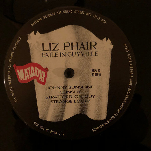 Liz Phair : Exile In Guyville (2xLP, Album, RE, RM)