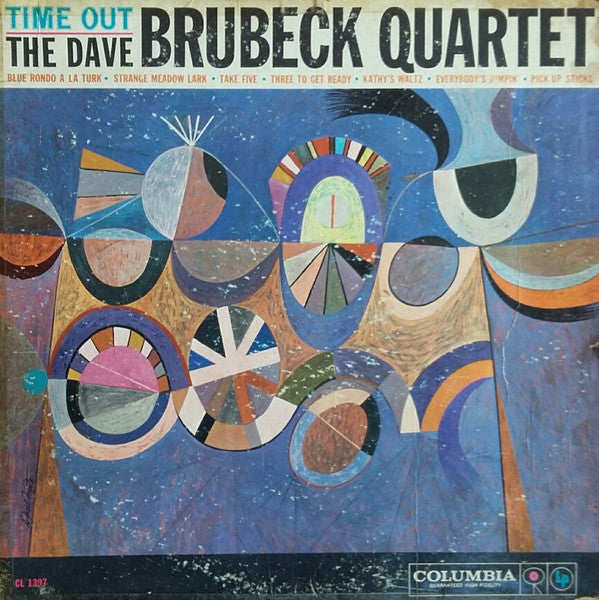 The Dave Brubeck Quartet : Time Out (LP, Album, Mono, 6-E)