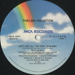 Thelma Houston : Just Like All The Rest (12")