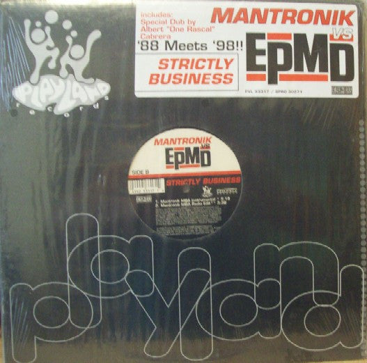 Kurtis Mantronik vs. EPMD : Strictly Business (12")