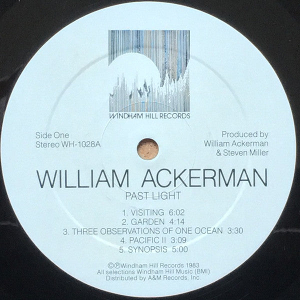 William Ackerman : Past Light (LP, Album, Pre)