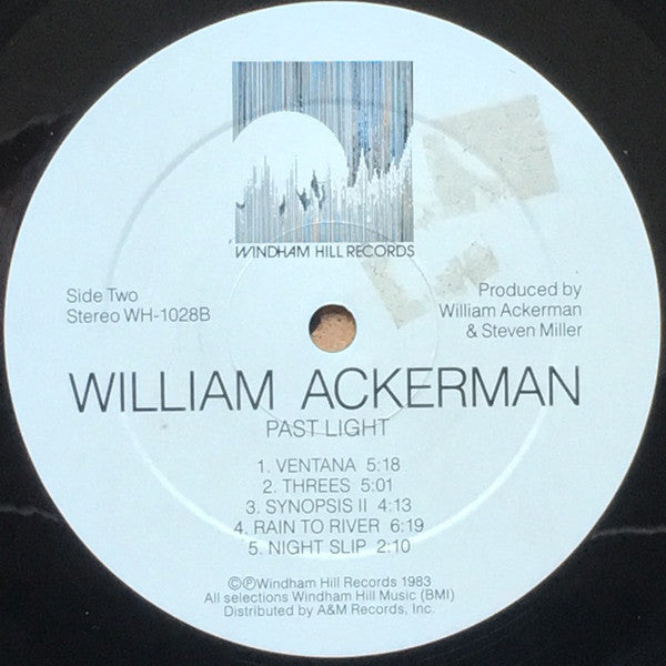 William Ackerman : Past Light (LP, Album, Pre)